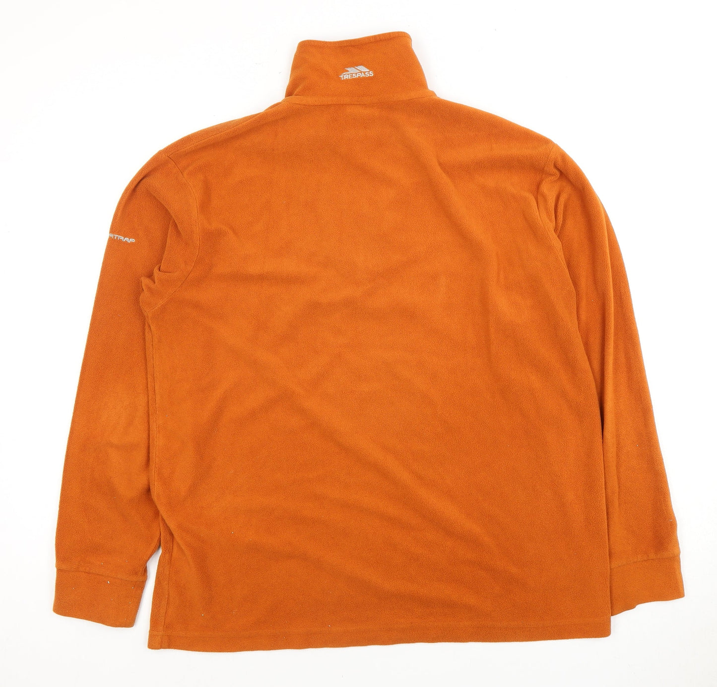Trespass Men's Orange Fleece Pullover Sweatshirt S
