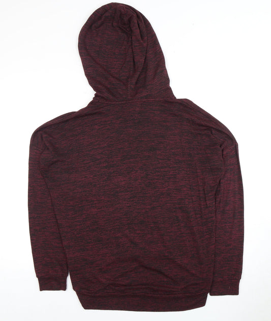 Superdry Women's XS Red Hooded Pullover Hoodie