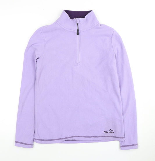 Peter Storm Women's Purple Pullover Sweatshirt Size 10