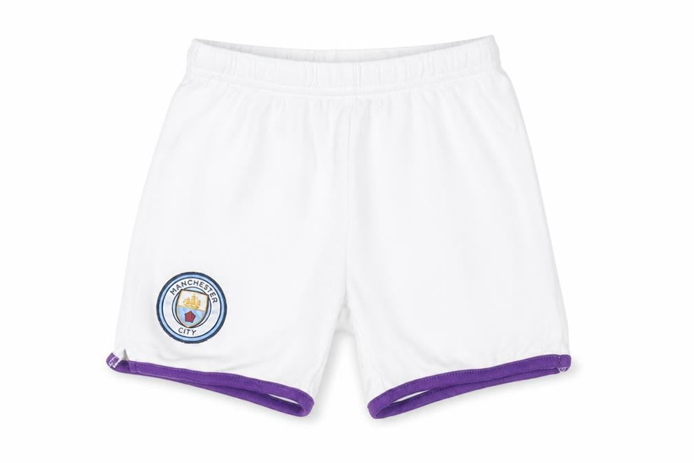 Manchester City Unisex Baby White Shorts 18-24 Months