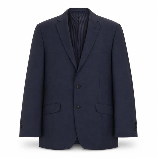 Mens 38 Chest Regular Daniel Hechter Blue Two-Button Blazer