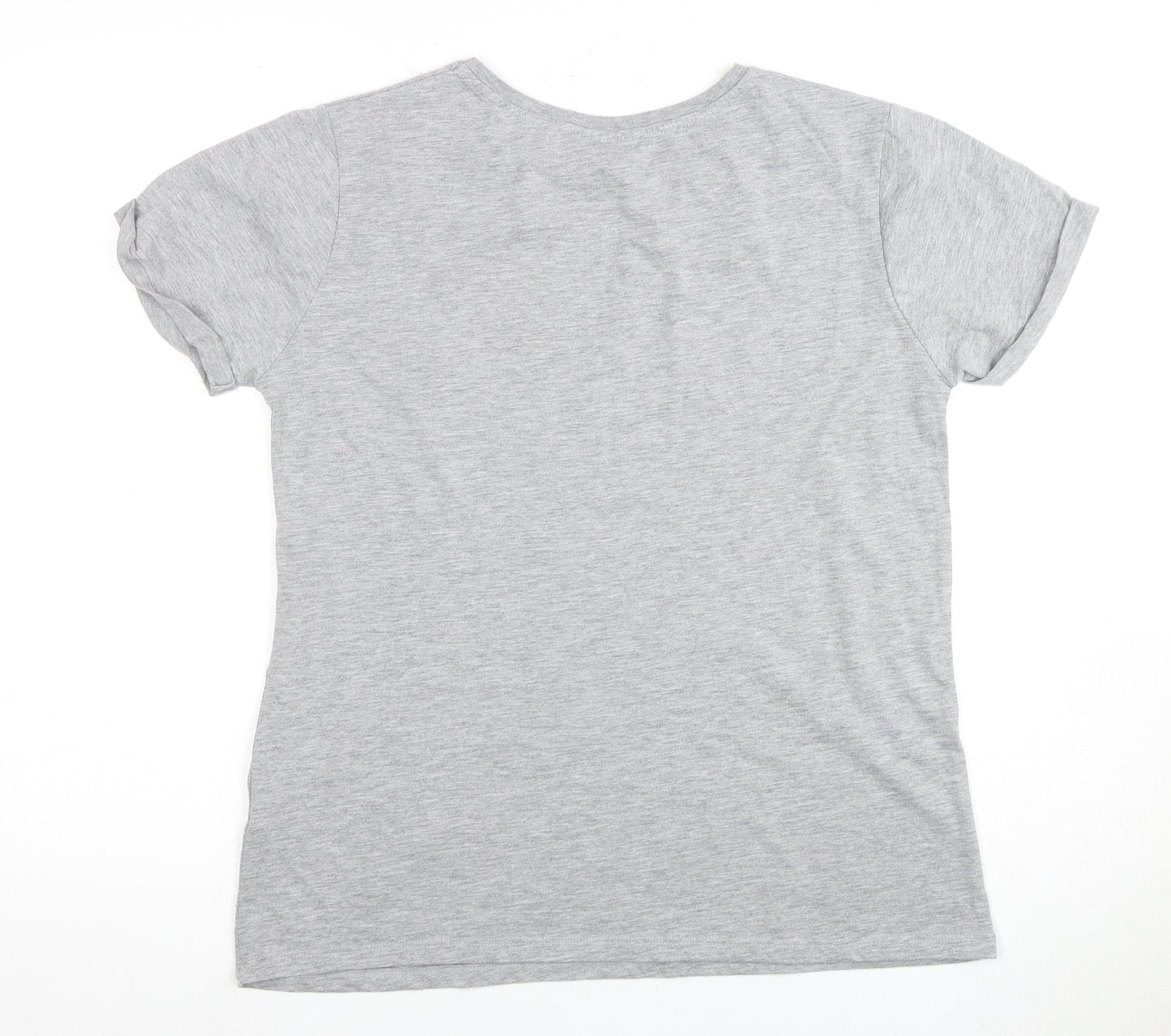 Harry Potter Unisex Grey Hogwarts T-Shirt Size 14