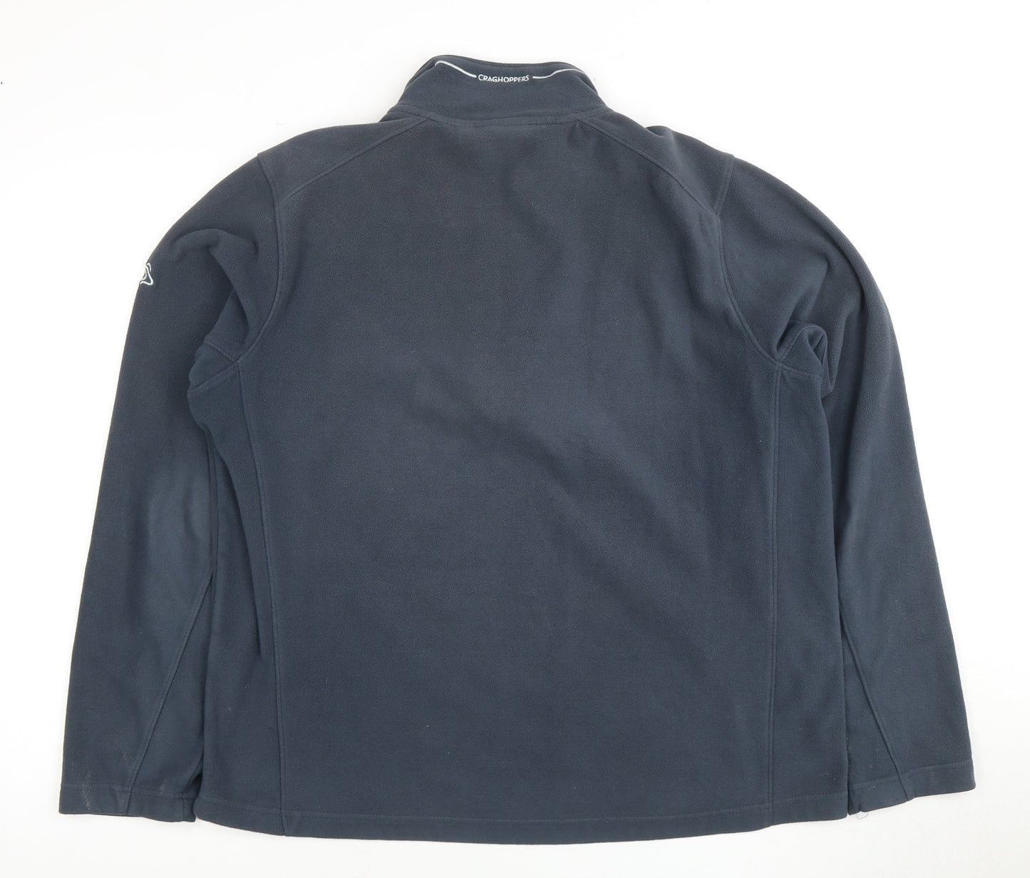 Craghoppers Men's Blue 1/2 Zip Fleece Sweatshirt L
