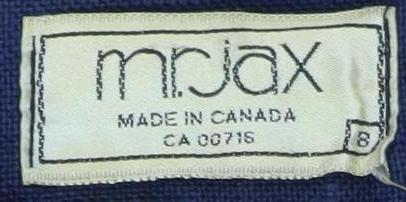 mr.jax Women's Blue Skirt, UK Size 8, Vintage Classic
