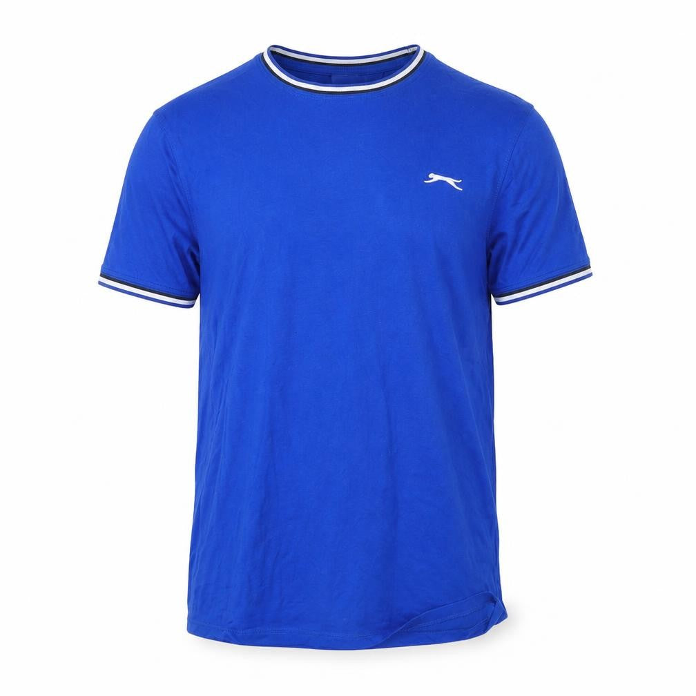 Mens UK Size M Slazenger Blue  Cotton T-Shirt