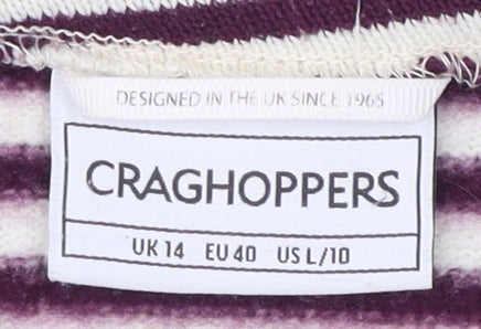 Craghoppers Women's Striped Pullover, Size 14