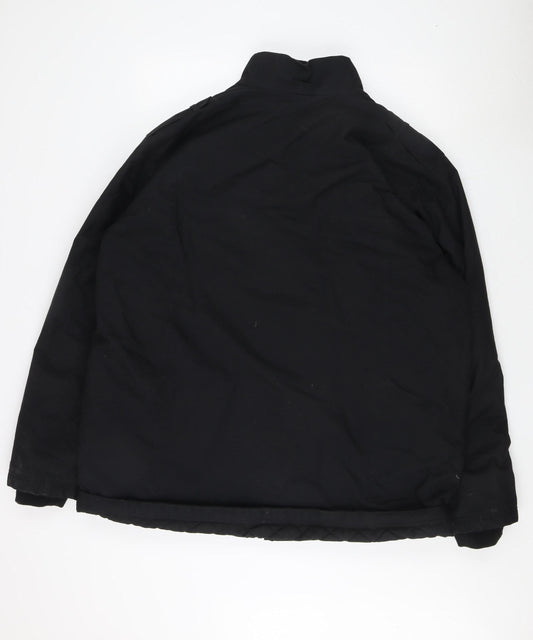 Adidas Men's Black XL Military Style Jacket