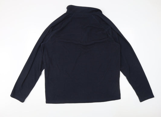 Regatta Men's 2XL Blue Pullover Fleece with Zip