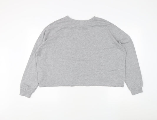 Disney Women's Grey Eeyore Pullover Sweatshirt M