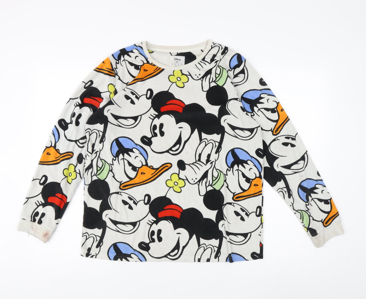 Disney Women’s Colourful Cartoon Sweatshirt Size 10
