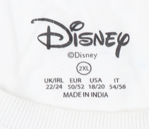 Disney Unisex Adults Multicoloured 2XL T-Shirt