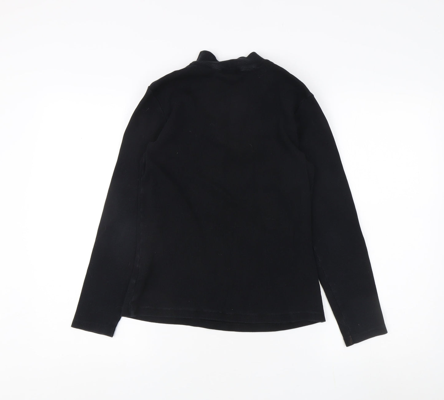 Mint Velvet Black Women's Long Sleeve Top M
