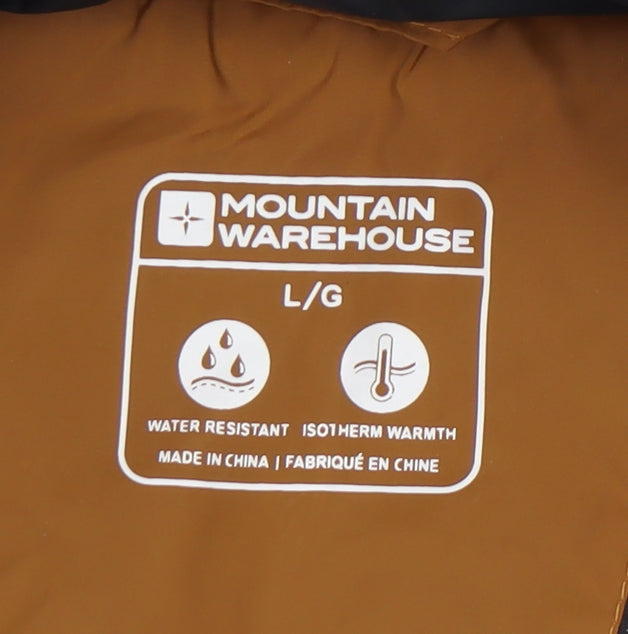 Mountain Warehouse Men's Brown Puffer Waistcoat L