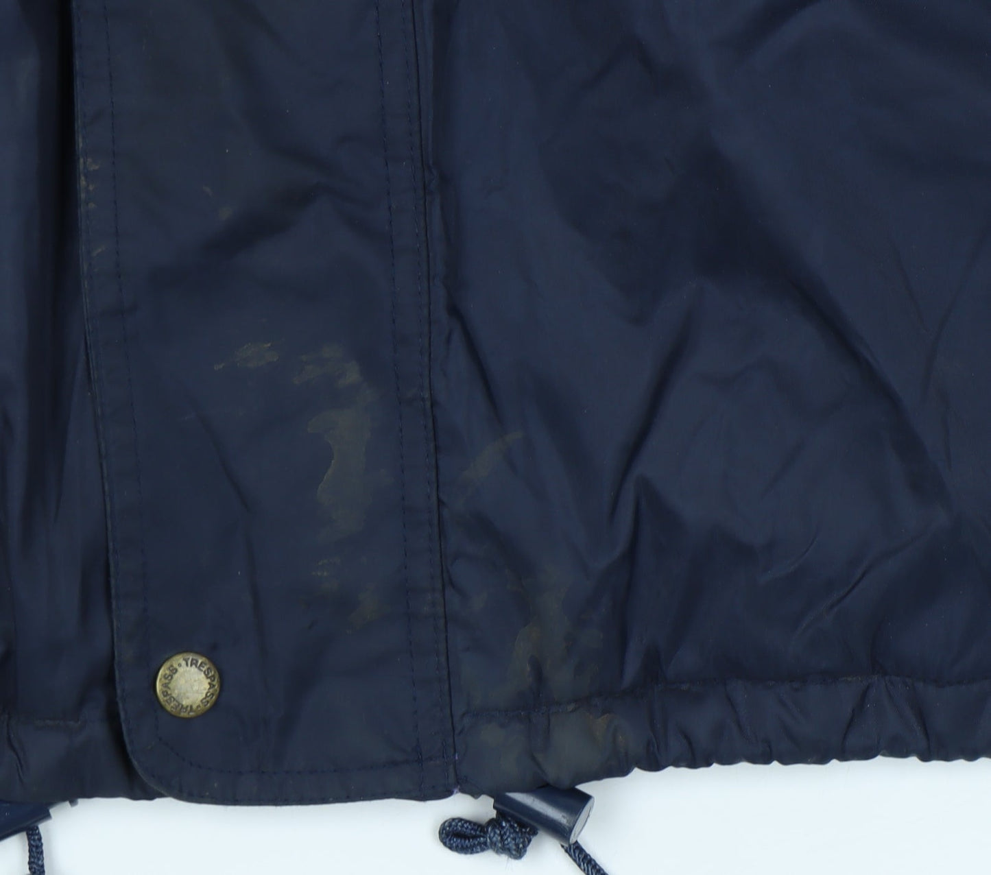 Trespass Men's Blue Hooded Parka Jacket L