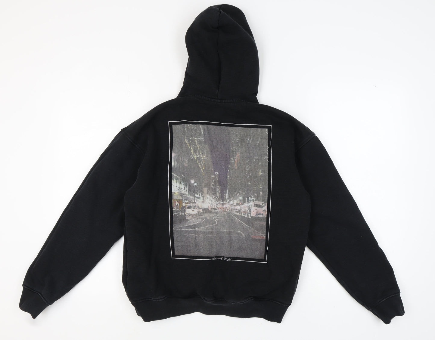 Couture Men's Black S Pullover Graphic Hoodie