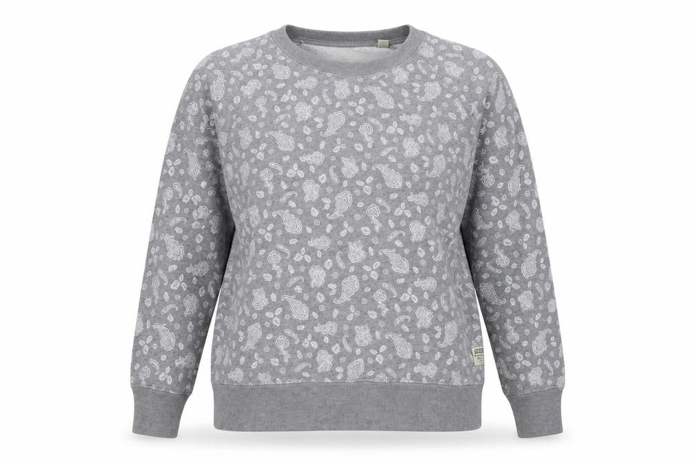 Womens UK 12 Regular Jack Wills Grey Pullover Sweatshirt