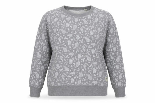 Womens UK 12 Regular Jack Wills Grey Pullover Sweatshirt