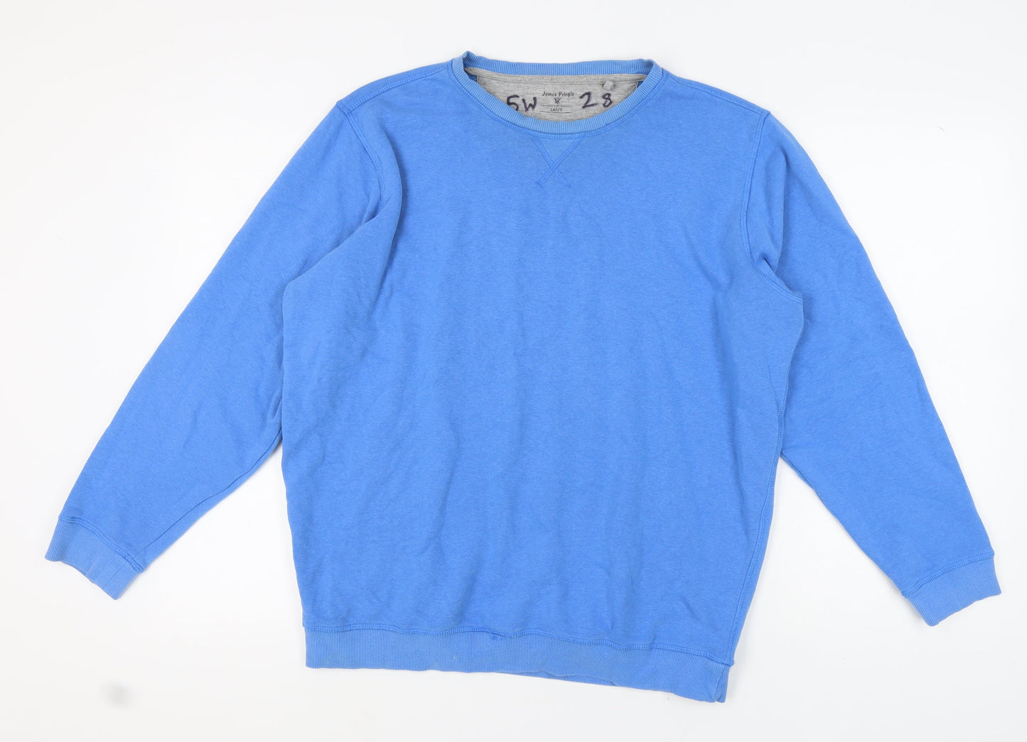James Pringle Men's Blue Pullover Sweatshirt L