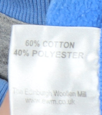 James Pringle Men's Blue Pullover Sweatshirt L