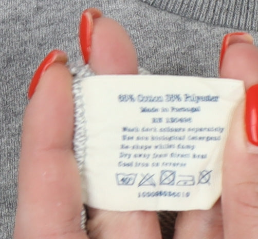 Jack Wills Men's Grey Pullover Sweatshirt, Size S