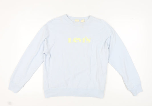 Levi's Women's Blue Pullover Sweatshirt S Casual