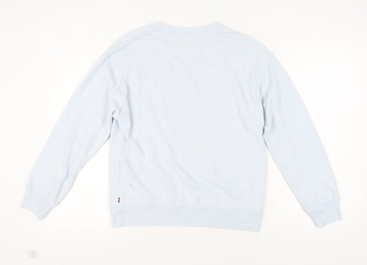 Levi's Women's Blue Pullover Sweatshirt S Casual