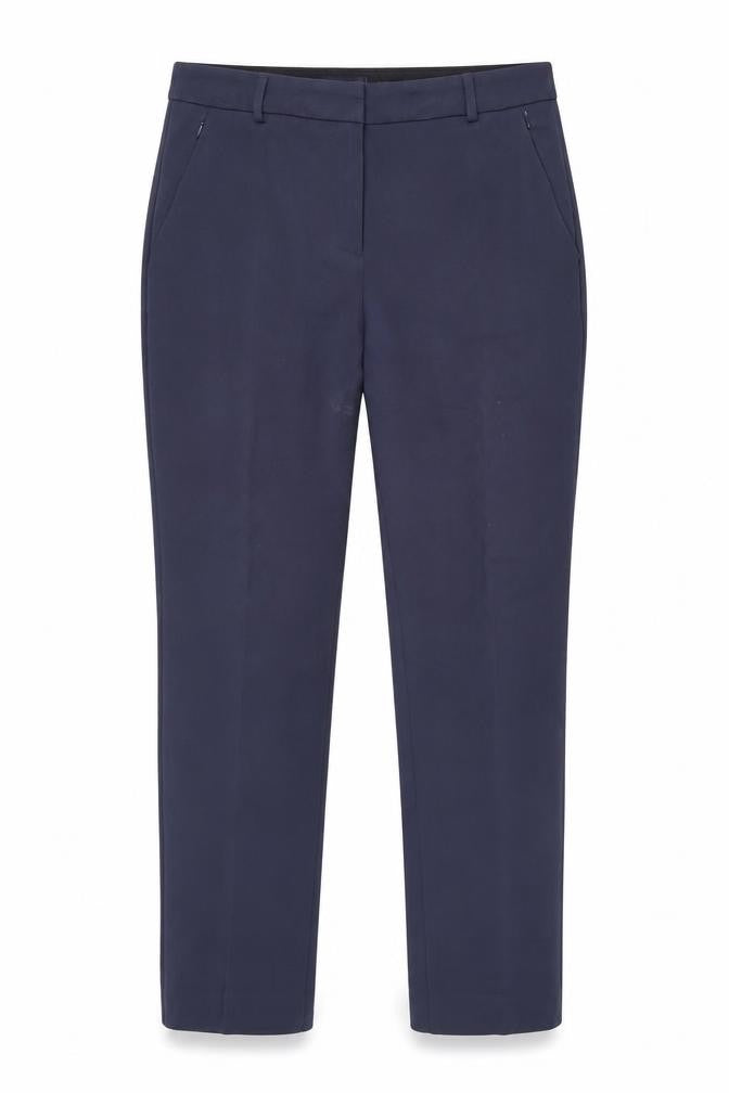 Marks and Spencer Women's Blue Trousers Size 14 Workwear
