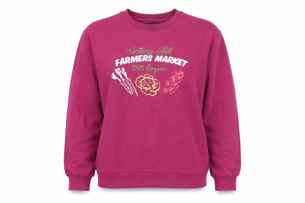 Threadbare Women's Purple Graphic Sweatshirt Size 12