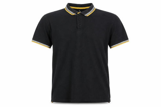 STH SHORE Men's Black Polo XL Cotton Short Sleeve