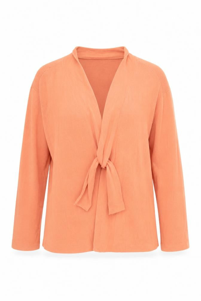 Womens UK L  Fenn Wright Manson Orange Wrap