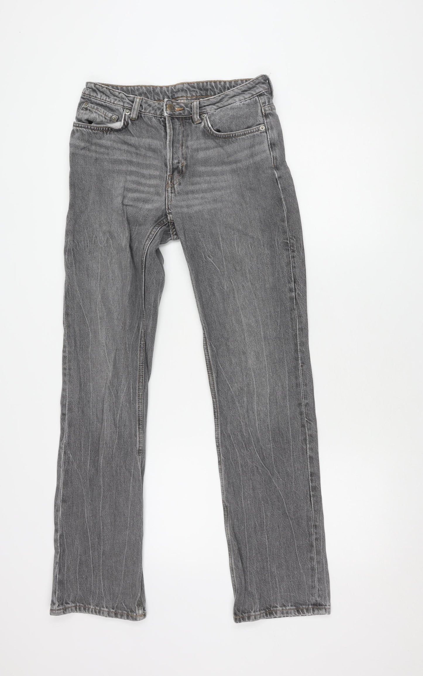 Weekday Women's Grey Straight Jeans Size 27