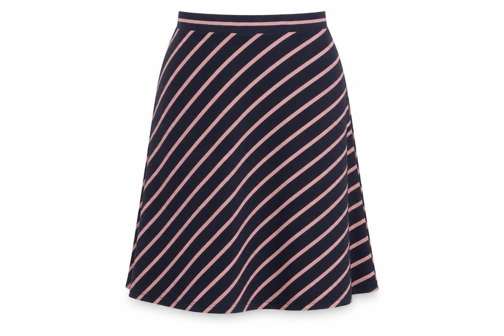 Marks and Spencer Women's A-Line Striped Skirt Size 14