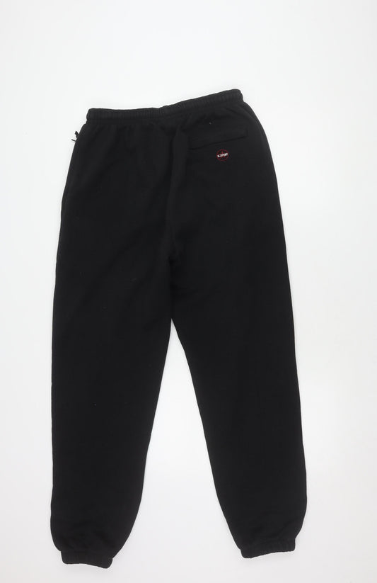 Boston Jeans Sport Men's Black Joggers L Fleece Gym Wear