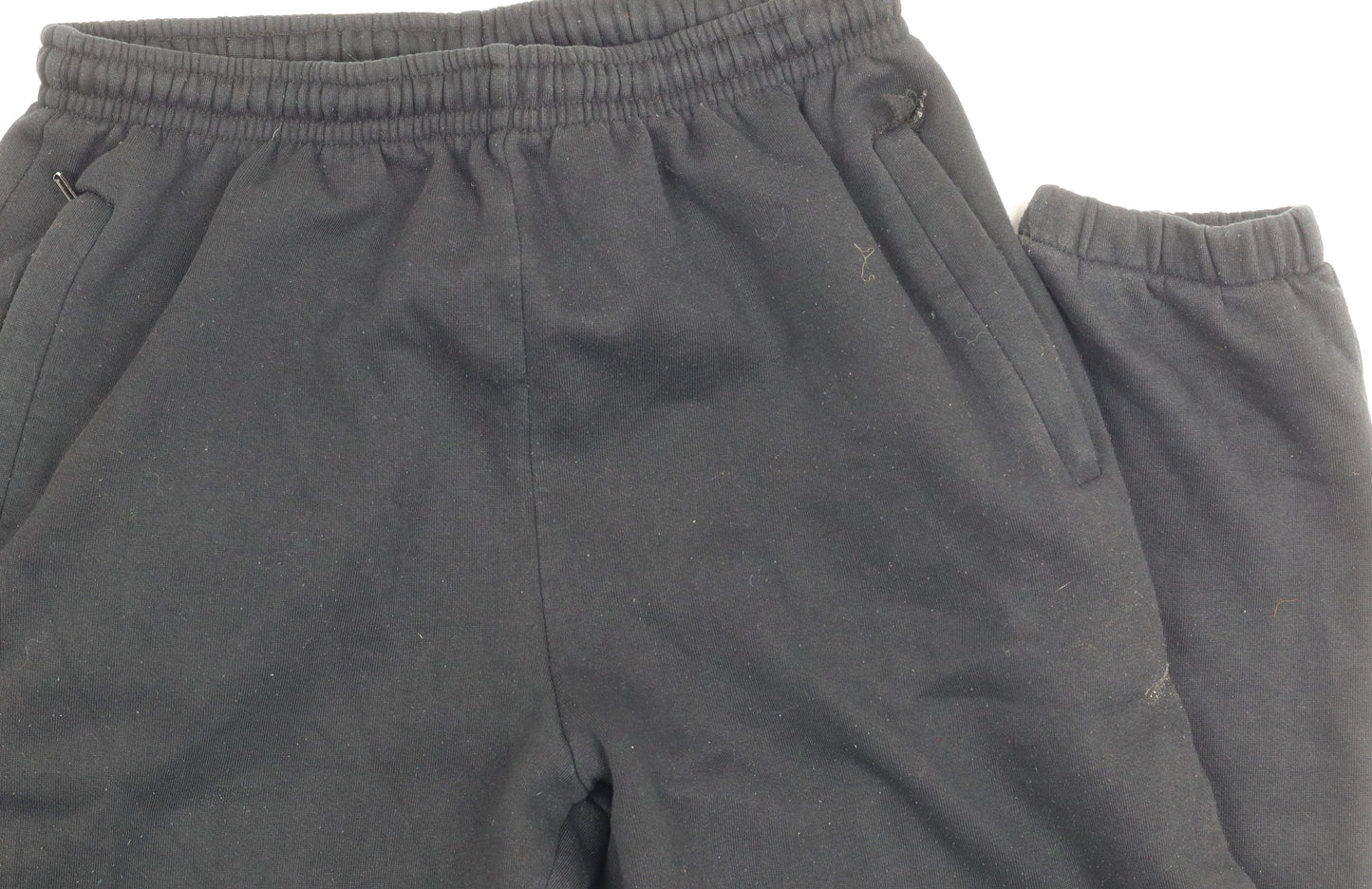 Boston Jeans Sport Men's Black Joggers L Fleece Gym Wear