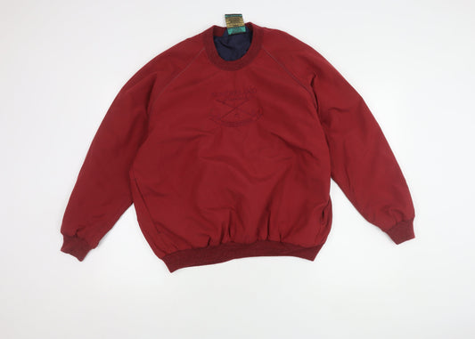 Sunderland Men's Red Pullover Sweatshirt L