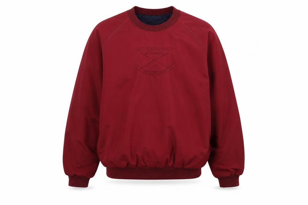 Mens UK L Regular Sunderland of Scotland Red Pullover Sweatshirt