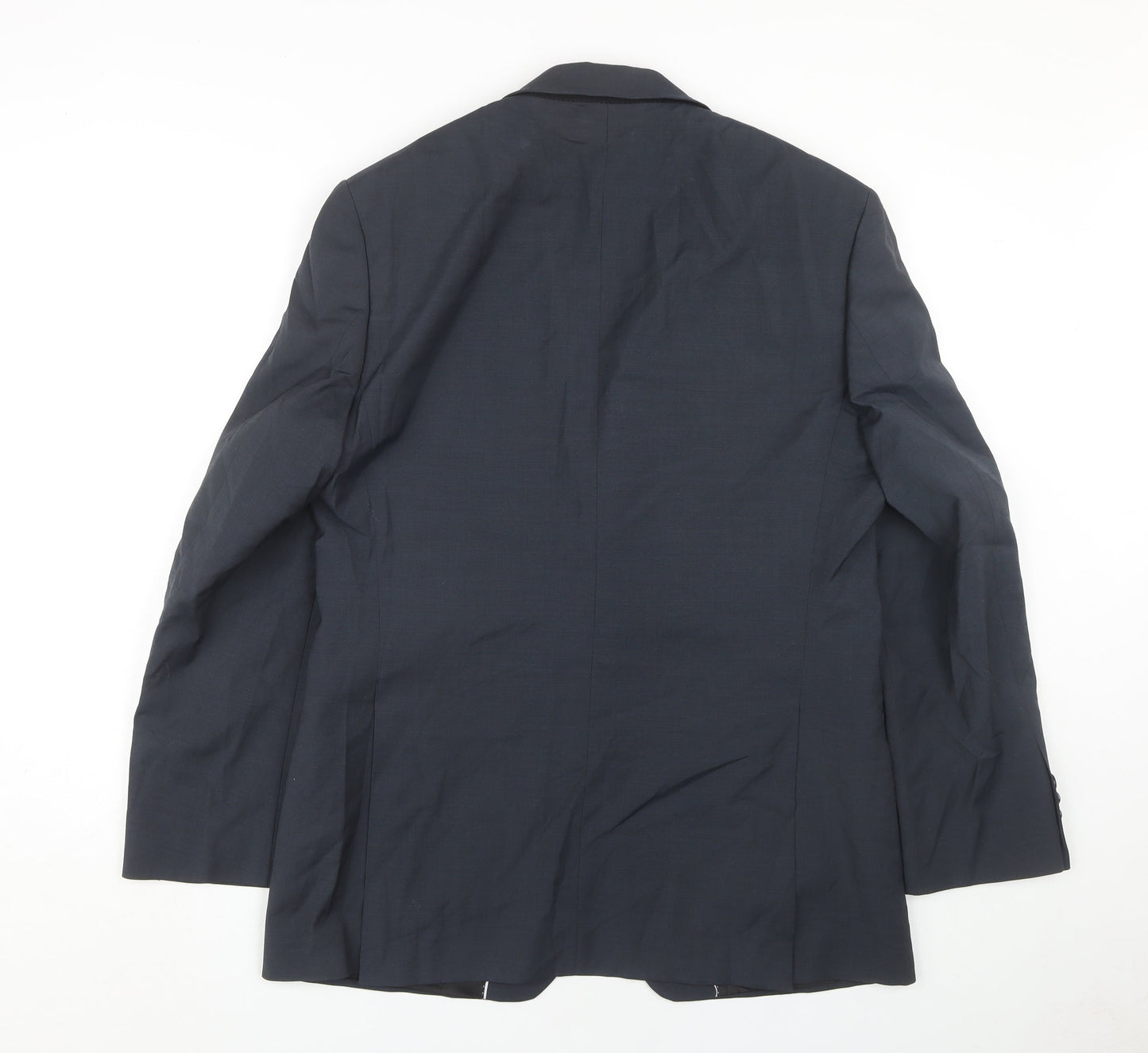 Blazer Men's Medium Grey Wool Blend Business Jacket 40R