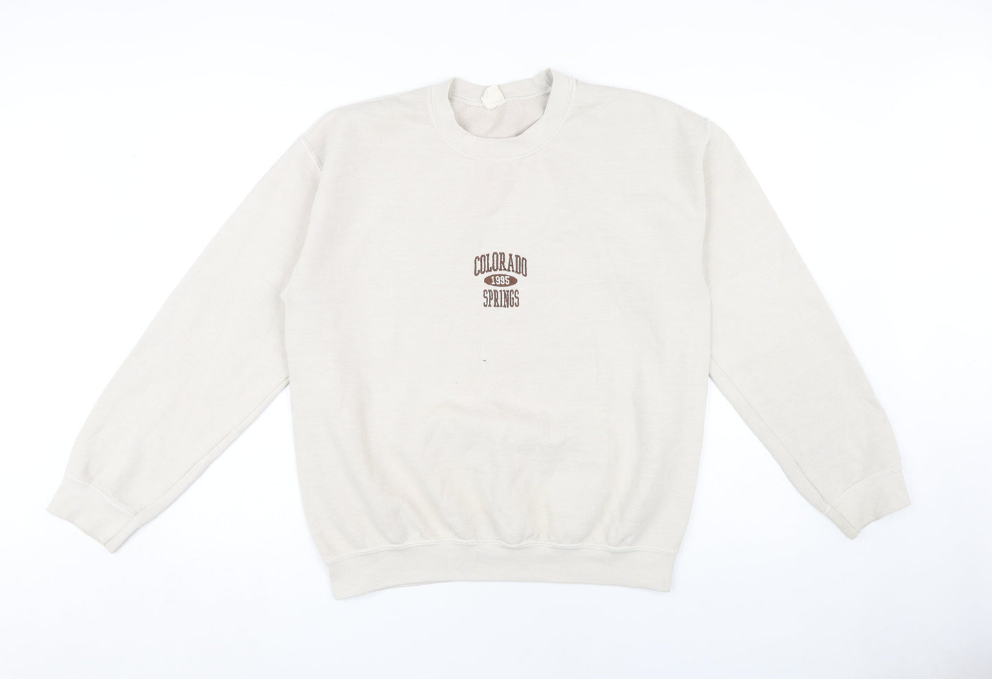 Urban Outfitters Beige Women's S Pullover Sweatshirt