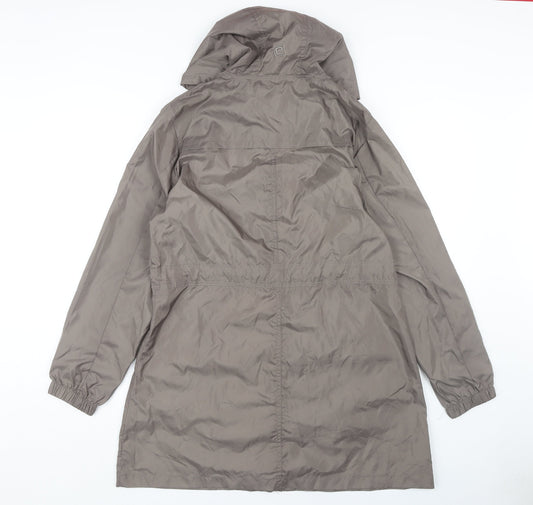 Mountain Essentials Women’s Brown Anorak Jacket Size 12