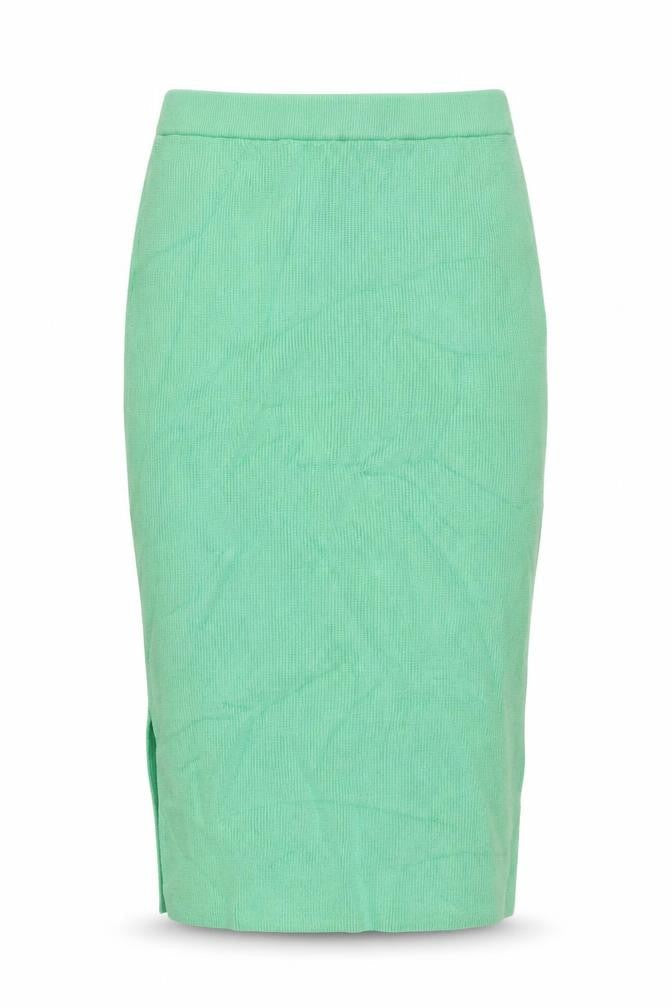 Marks and Spencer Women's Green Knit Skirt L