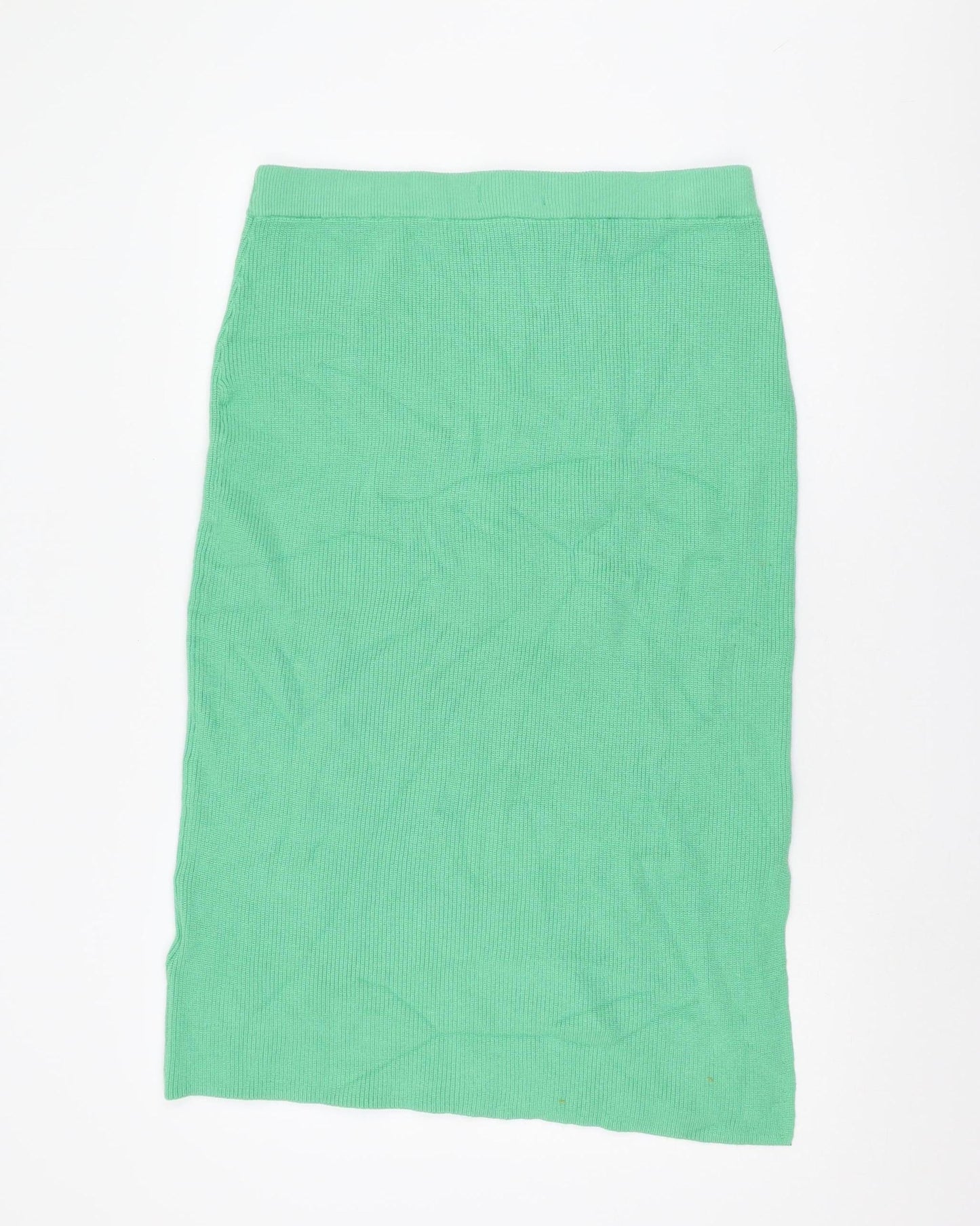 Marks and Spencer Women's Green Knit Skirt L