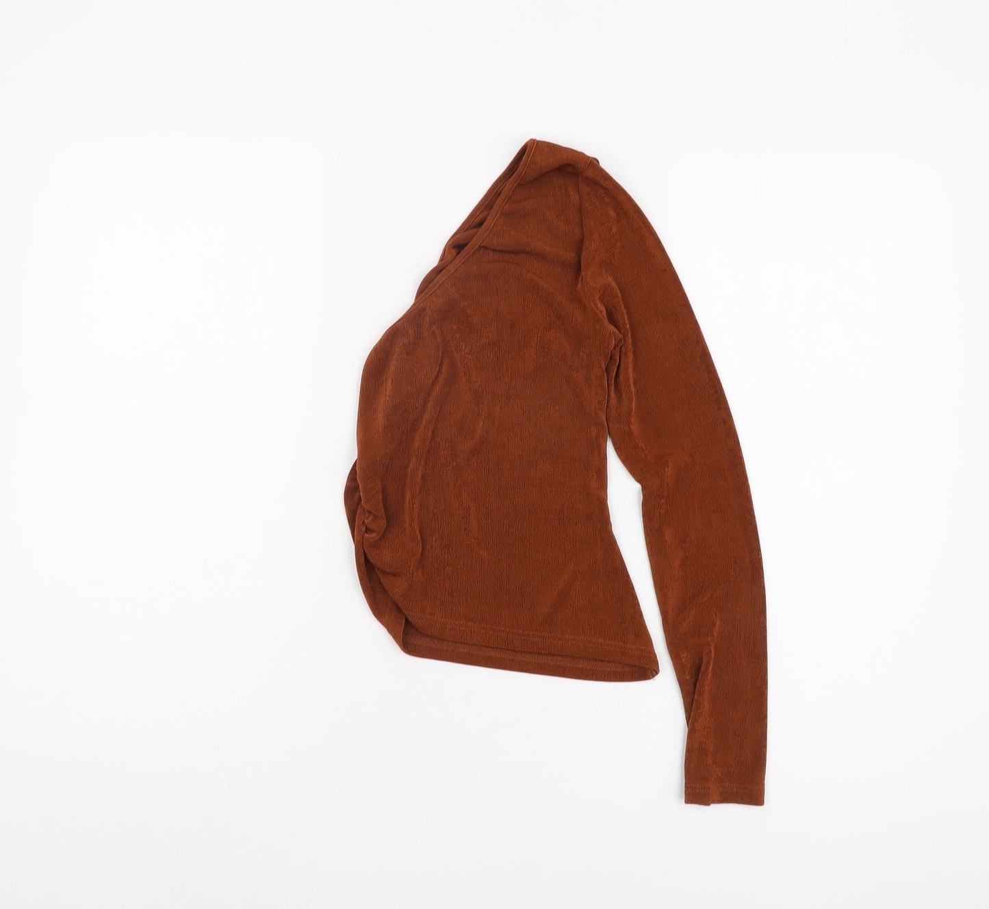 Motel Women's Brown Long Sleeve Top Size M