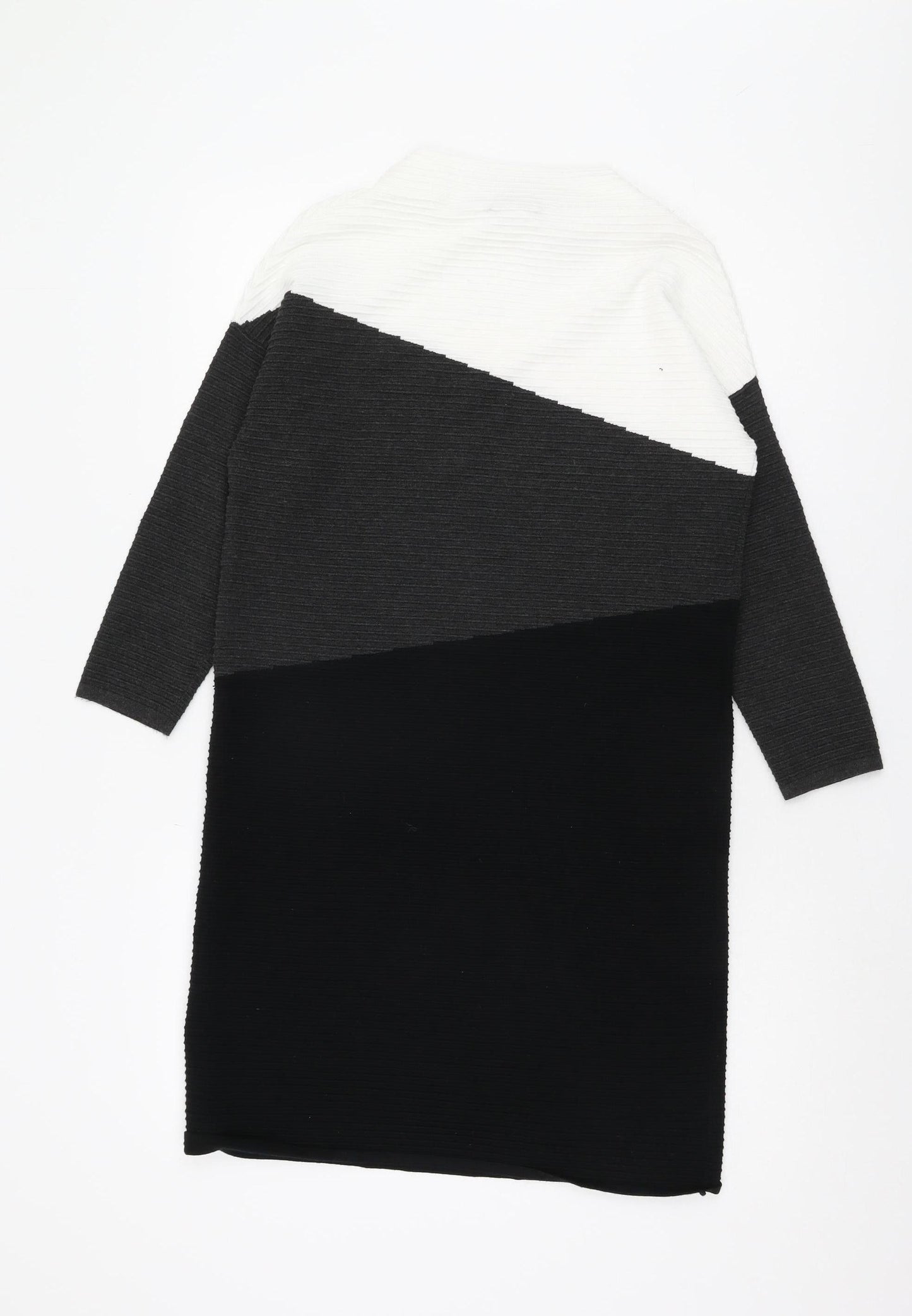 Phase Eight Women's Black High Neck Dress - Size S