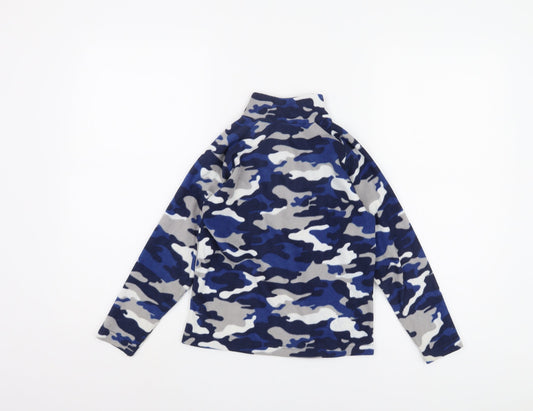 Mountain Warehouse Boys Camouflage Fleece Sweatshirt 7-8Y