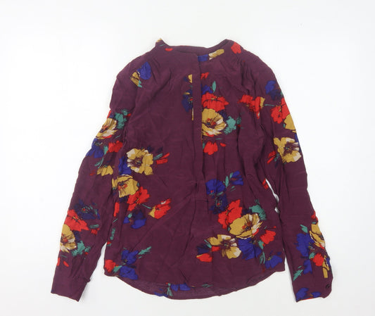 Hobbs Women's Multicoloured Floral Blouse, Size 8