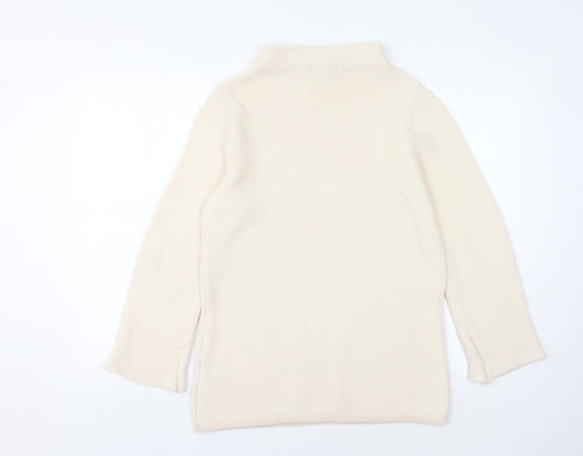 Boden Women's Ivory Long Sleeve Knit Jumper