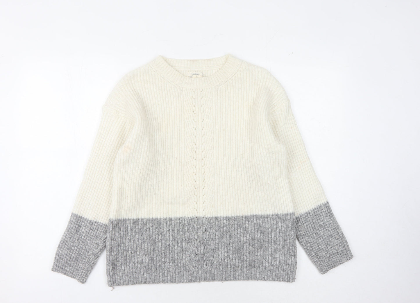 Fat Face Women's Ivory Pullover Jumper Size 10