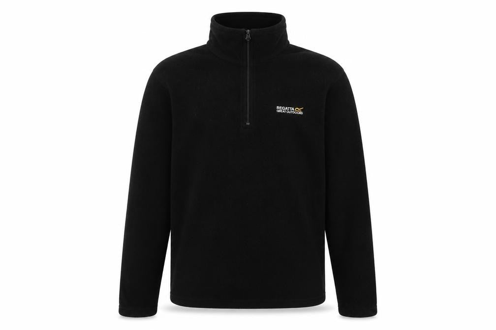 Mens UK S  Regatta Black Full Zip Sweatshirt