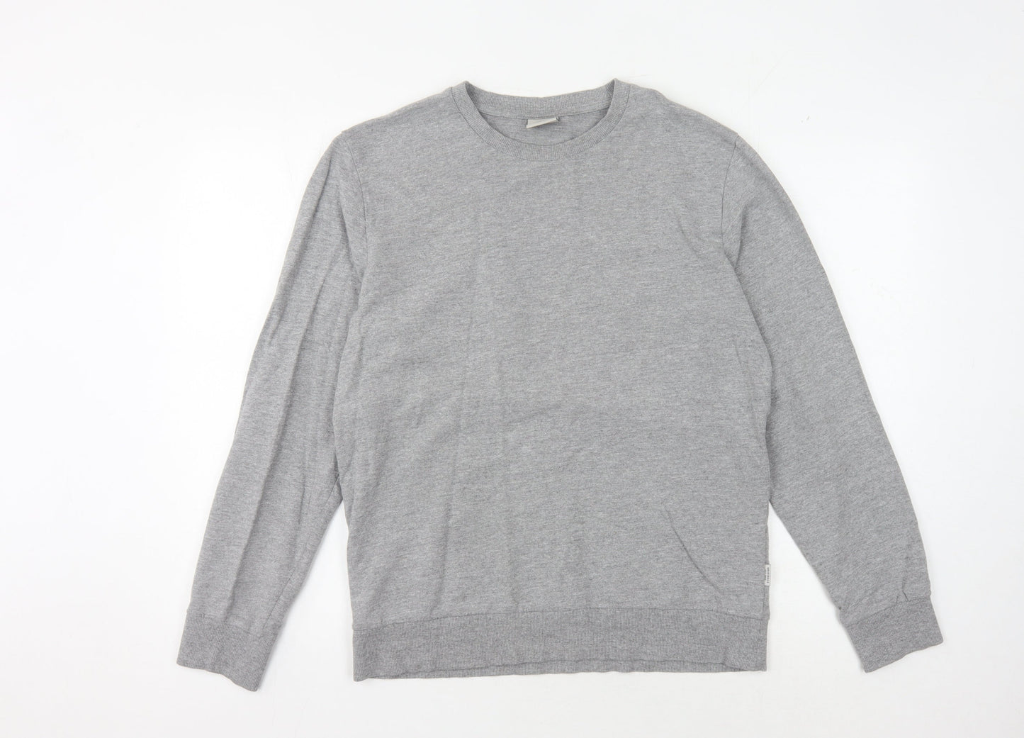 Jack & Jones Men's Grey Pullover Sweatshirt Medium