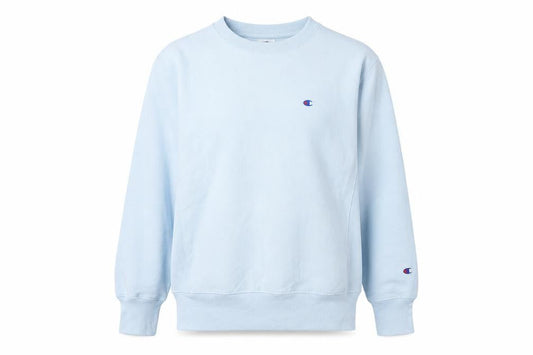 Unisex Adults UK 6 Regular Champion Blue Pullover Sweatshirt